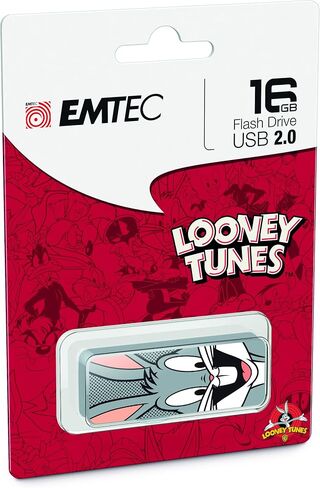 محرك أقراص فلاش Emtec M700، سعة 16 جيجابايت، نظام فتح منزلق Tweety Bird USB 2.0 بدون غطاء in Kuwait