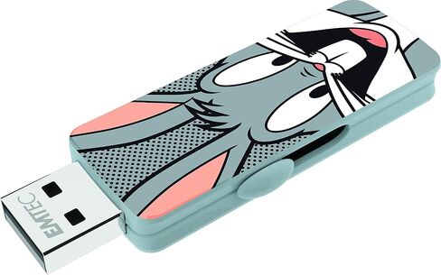 محرك أقراص فلاش Emtec M700، سعة 16 جيجابايت، نظام فتح منزلق Tweety Bird USB 2.0 بدون غطاء in Kuwait
