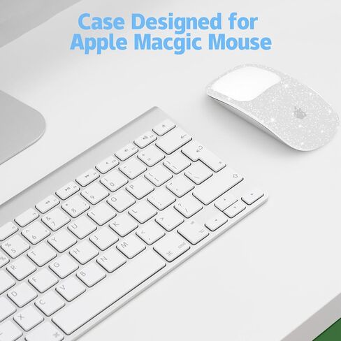 B BELK Case for Apple Magic Mouse 1/2, Ultra Thin Drop-Resistant Protective Plastic Hard Case Compatible with Magic Mouse, Crystal Clear in Saudi Arabia