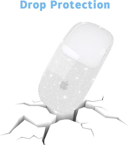 B BELK Case for Apple Magic Mouse 1/2, Ultra Thin Drop-Resistant Protective Plastic Hard Case Compatible with Magic Mouse, Crystal Clear in Saudi Arabia
