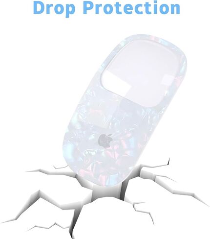 B BELK Case for Apple Magic Mouse 1/2, Ultra Thin Drop-Resistant Protective Plastic Hard Case Compatible with Magic Mouse, Crystal Clear in Saudi Arabia