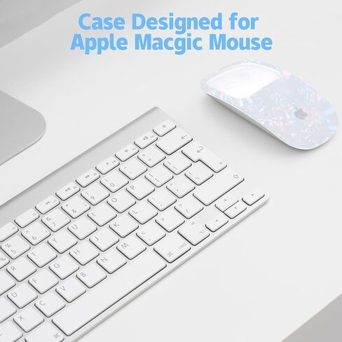 B BELK Case for Apple Magic Mouse 1/2, Ultra Thin Drop-Resistant Protective Plastic Hard Case Compatible with Magic Mouse, Crystal Clear in Saudi Arabia