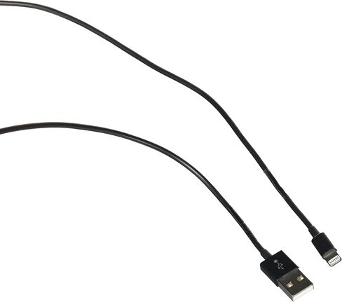 Monoprice 112840 Select Series Apple MFi معتمد كابل Lightning إلى USB للشحن والمزامنة، 6 أقدام أبيض لهاتف iPhone X، 8، 8 Plus، 7، 7 Plus، 6، 6 Plus، 5S، iPad Pro in Saudi Arabia