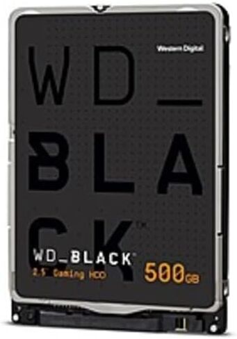 محرك الأقراص الصلبة ويسترن ديجيتال بلاك WD5000LPSX سعة 500 جيجابايت - داخلي 2.5 بوصة - SATA (SATA/600) - كمبيوتر مكتبي، كمبيوتر محمول، جهاز وحدة تحكم الألعاب مدعوم - 7200 دورة في الدقيقة (متجدد) in Kuwait