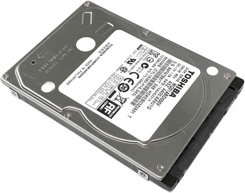 محرك الأقراص الصلبة للكمبيوتر المحمول Toshiba 2.5 بوصة SATA سعة 500 جيجابايت (5400 دورة في الدقيقة، ذاكرة تخزين مؤقت سعة 8 ميجابايت) MQ01ABD050V (متجدد) in Saudi Arabia