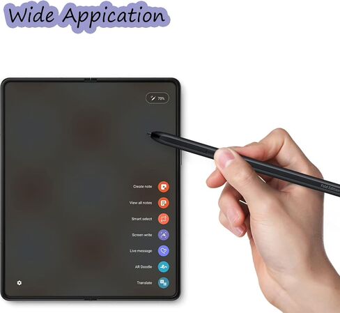 Galaxy Z Fold 4 S Pen Fold Edition,S Pen Z Fold 4,4096 Pressure Levels,Stylus Pen Replacement for Samsung Galaxy Z Fold 4 5G + Tips/Nibs(Beige) EF- FF92PCBEGUS in Saudi Arabia