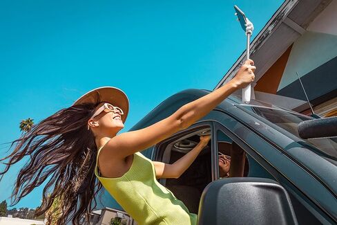 Rise | Extendable Selfie Stick, Portable Phone Tripod Stand with Wireless Remote, Compatible with most phones - iPhone and Android in Kuwait