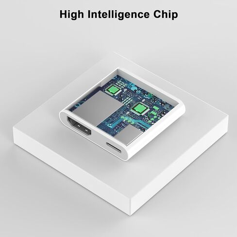 [معتمد من MFi] محول USB C إلى HDMI لجهاز iPhone 15 إلى التلفزيون، محول AV رقمي 2 في 1 من النوع C، محول موصل شاشة مزامنة 1080P متوافق مع iPhone 15/15 Pro/15 Pro Max إلى شاشة عرض HDTV in Kuwait