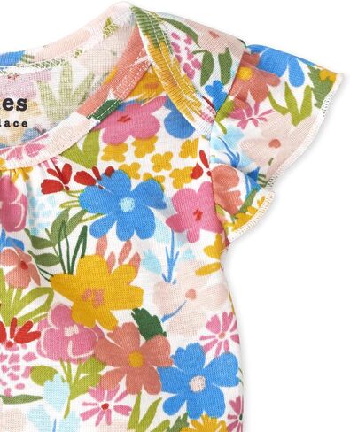 The Children's Place Baby Girls' and Newborn Short Sleeve Cotton Variety Pack Bodysuits in Saudi Arabia