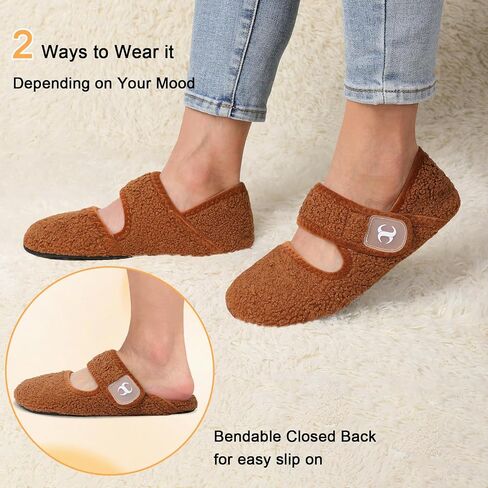 Comfy House Slippers for Women & Men - Wide Diabetic Sock Slippers, Soft & Cozy Barefoot House Shoes in Kuwait