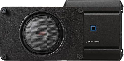 مجموعة Alpine R Series 12 بوصة - مجموعة مضخم صوت واحدة RS-SB12 من سلسلة R مع مضخم صوت S-A60M من سلسلة Alpine S in Saudi Arabia