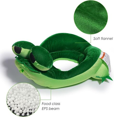 Soft Sink Bather for Baby, Cute Shape Baby Bath Cushion, New Born Bath Mat (Green) in Saudi Arabia
