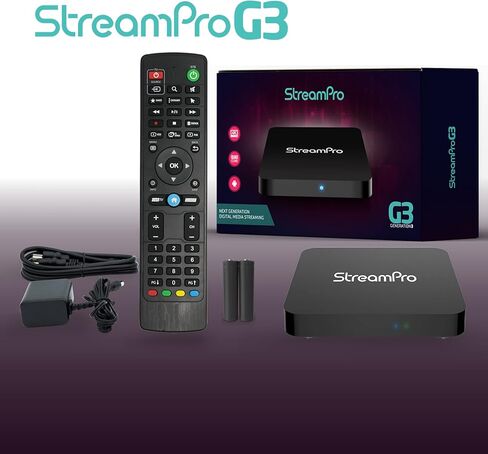 G3 Streampro - نظام التشغيل Android 11 - Amlogic S905x4 - 2GB DDR4 - 16GB eMMC in Kuwait