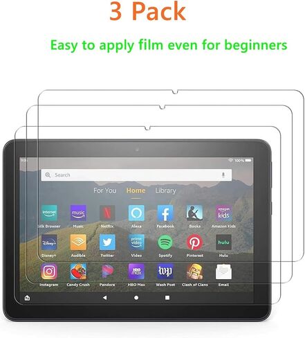 Anti-Glare Screen Protector (3 Pack), for Amazon Fire 7, (5th/7T7th/9th Gen, 2015/2017/2019 release) in Kuwait
