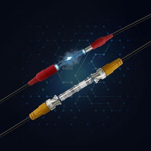 1pcs 5M/16.4ft bnc Cable, coaxial Cable, dvr System Installation, CCTV Security Camera Connection Cable, Video Cable, Camera Extension Cable, Comes with 4 bnc connectors in Saudi Arabia