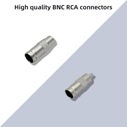 1pcs 5M/16.4ft bnc Cable, coaxial Cable, dvr System Installation, CCTV Security Camera Connection Cable, Video Cable, Camera Extension Cable, Comes with 4 bnc connectors in Saudi Arabia