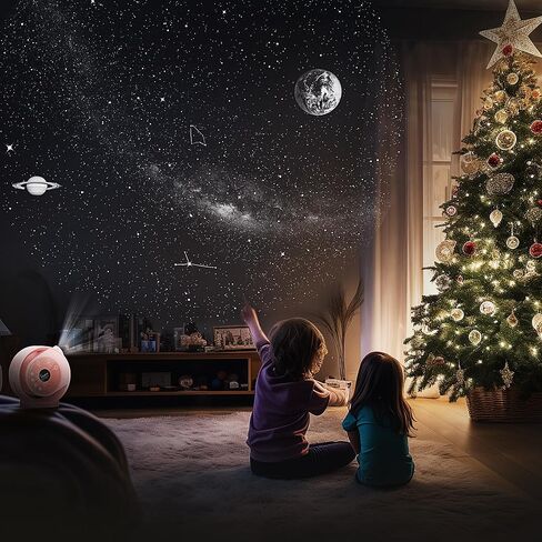 يعد جهاز العرض LaView Planet Fantasy DISC Star مثاليًا كهدية عيد ميلاد للأطفال، أو هدية يوم الأطفال، أو هدية عيد الميلاد، مثالي كحضانة أطفال وديكورات لعائلتك in Kuwait