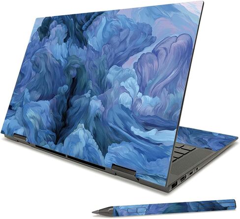 MightySkins Skin Compatible with HP Envy x360 15" (2021) - Cell Phone Towers | Protective, Durable, and Unique Vinyl Decal wrap Cover | Easy to Apply, Remove, and Change Styles | Made in The USA in Saudi Arabia