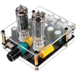 Tube Amplifier Hi-fi Stereo Preamp Tube Board Preamplifier Audio Preamp Pre-amp for Turntable Preamp Tube Board Preamplifier for Home Theater System Tube Preamp HiFi Sound System