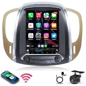 5G WiFi Android 13 Car Stereo for Buick Lacrosse 2009 2010 2011 2012, T-Style Touch Screen Radio Replacement with Wireless CarPlay Android Auto - 2+64GB