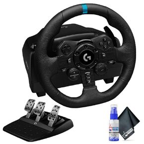 Logitech G923 Racing Wheel and Pedals Trueforce Sim Driving Wheel For PC, PS4, PS5 with Accessories