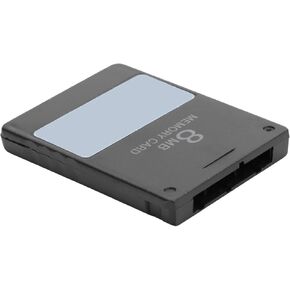PS2 Memory Card, Memory Card High Speed Game FMCB V1.953 Memory Card MCboot Program Data Saver Card for PS2/ 2, (8MB)