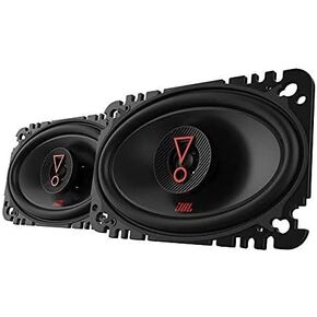 Pair of JBL Stage3 6427 4" X 6" Two-Way Car Audio Speaker Bundle