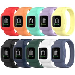 Compatible for Garmin Vivofit Jr 3, Soft Silicone Wristband Replacement Strap for Garmin Vivofit Jr 3/Garmin Fit Jr 3 Bands for Boys Kids Girls