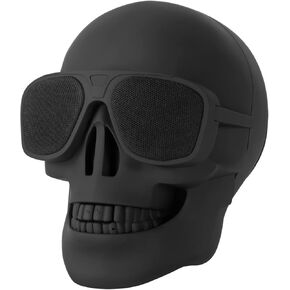 Skull Speaker Wireless Portable Bluetooth Speakers 8W Output Bass Stereo for Desktop PC/Laptop/Mobile Phone/MP3/MP4 Player