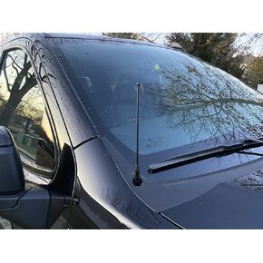 7 Inch Antenna Mast Metal Black for GM Cars and Trucks
