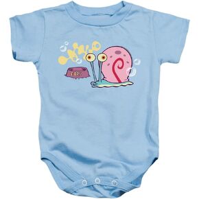 LOGOVISION Spongebob Gary The Snail Unisex Infant Snap Suit for Baby