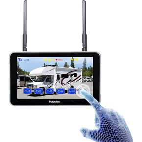 Haloview Byte Tango BT-M6T Wireless 1080P 5.5" Touch Monitor for RV
