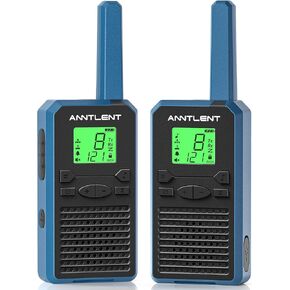 Walkie Talkies Long Range for Adults and Kids | Rechargeable Waterproof Two-Way Radios with 1500mAh Large Capacity Battery and Earpiece | 22 Channels and 121 Privacy Codes (2 Pack)