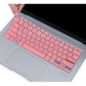 غطاء لوحة المفاتيح لجهاز ASUS Zenbook 14 X OLED UX3404، Zenbook 14 Flip OLED UP3404، Zenbook Pro 14 OLED UX6404 الكمبيوتر المحمول، Asus Zenbook 14 OLED واقي لوحة مفاتيح الكمبيوتر المحمول، أسود in Kuwait