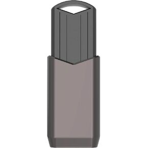 Centon Electronics DataStick Push USB Flash Drive, High-Speed USB 3.2 Gen 2, Portable USB Drive, No-Cap Design, R/W Speed of 1000/800, Versatile USB Stick, 512GB Storage Capacity, Graphite