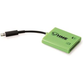 HME Compact Portable SD Card Reader for iOS | Supports All Apple iOS Versions | Not Compatible with 30 PIN Connectors