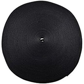 South Main Hardware 888204 25 yard-in Hook and Loop-lb, Black, 1 Roll, 75'