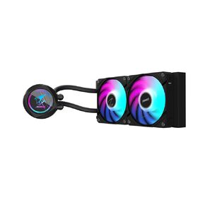 AORUS WATERFORCE II 360 Liquid CPU Cooler, 360mm Radiator with 3x120mm low noise ARGB Fans, compatible with Intel LGA1700 and AMD AM5 (GP-AORUS WATERFORCE II 360)