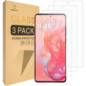 Mr.Shield Screen Protector compatible with Motorola Moto G Stylus 5G (2024) [Tempered Glass] [3-PACK] [Japan Glass with 9H Hardness]