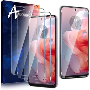 [عبوة من 3 قطع] مصممة لواقي شاشة Motorola Moto G Power 5G (2024). فيلم من الزجاج المقسى خصيصًا مضاد للكسر. ضد الخدش .بدون فقاعات .صلابة 9H .مع فليم هاتف موتو جي باور 5 جي (2024) in Kuwait