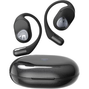 SoundPEATS Open Ear Headphones Over Ear Buds, Upgraded Gofree2 Bluetooth V5.3 Stereo Earbuds with Bass Boost, 35Hrs Sports Earphones with Earhooks, IPX5 Waterproof Headsets for Workouts,Stable Comfort