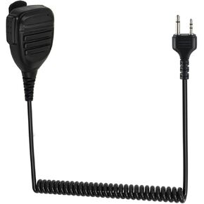 Walkie Talkie Speaker Mic Shoulder Handheld Radio Microphone for Midland LXT600VP3 LXT630VP3 LXT500VP3 GXT1000VP4 GXT1030VP4 GXT1050VP4 T71VP3 G5 M99 75-785 75-810 75-822 SP-410