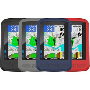 Cover Case for Wahoo ELEMNT ROAM GPS Cycling/Bike Computer, Replacement Silicone Protective Case Shockproof and Shatterproof Protective Case Accessory for Wahoo ELEMNT ROAM (4 Pack A)