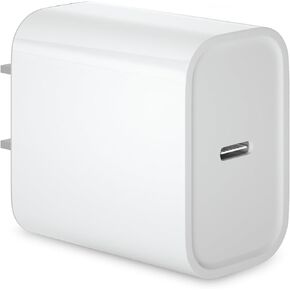 USB C Charger Block 20W for Apple Watch Charger Block iWatch Series Ultra 9 8 7 6 5 4 3 2 1 SE SE2 AirPods Pro 2 iPhone 15 14 13 12 11 XS iPad Air Mini, Type C PD 3.0 Fast Charging Box Cube, White