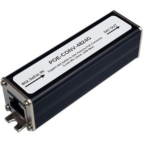 Tycon Systems 802.3af/at/bt to 24V Passive PoE Converter (POE-CONV-4824G)
