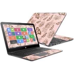 MightySkins Skin Compatible with HP Envy x360 15z 15" (2016) - Butterfly Garden | Protective, Durable, and Unique Vinyl Decal wrap Cover | Easy to Apply, Remove, and Change Styles | Made in The USA