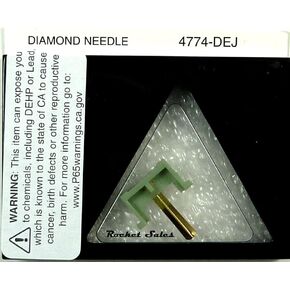 Pfanstiehl Replacement Elliptical Phonograph Needle Compatible With Shre NDC-EJ 3X 5X 8X R25XT R47XT R47ED RS3T RS3X RS5T