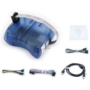 Compatible Atmel AT AVRISP mkII AVR ISP mk2 USB MCU AVR XMEGA In-System Programmer Studio 4/5/6 ISP PDI interface @XYGStudy