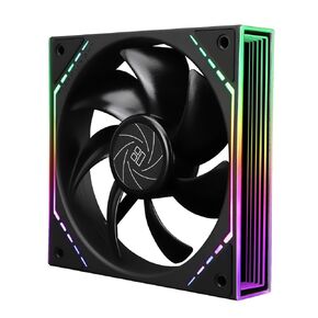 Thermalright TL-M12 CPU Fan 120mm Case Cooler Fan ARGB, 4pin PWM Connector Silent Computer Fan with S-FDB Bearing,Desktop Cooling Fan has Side ARGB Mirror Light Effect (TL-M12)