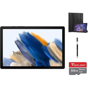 SAMSUNG Galaxy Tab A8 Android WiFi Tablet, 10.5'' Touchscreen LCD Screen, 3GB, 32GB Storage, Android 11 OS, Gray + Accessories